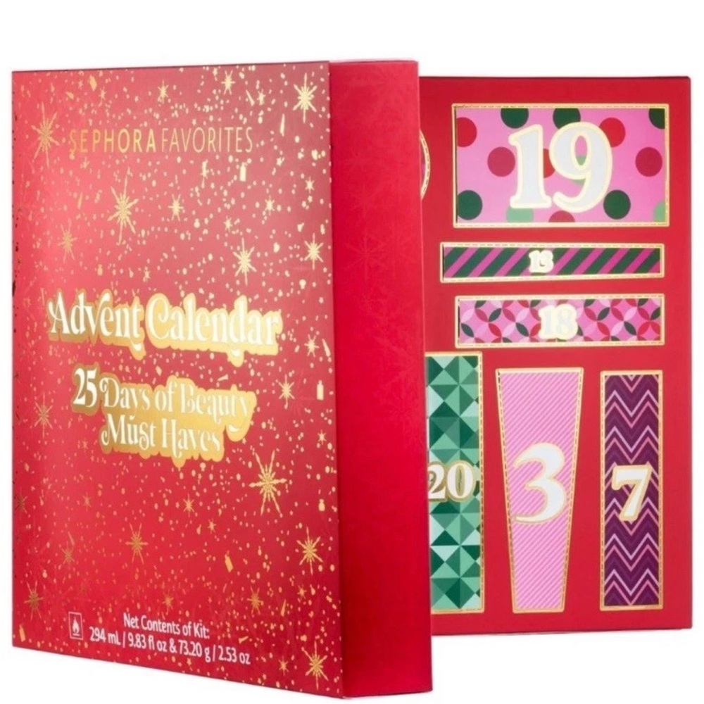 Sephora Favorites Advent Calendar 25 Days Of Beauty 2025 LIMITED Ed NEW SEALED - Picture 3 of 8